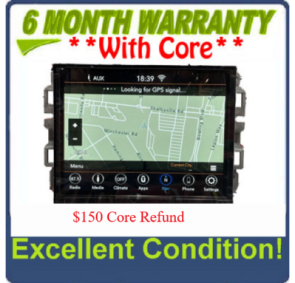 2018 - 2023 Jeep Renegade OEM Uconnect 8.4" Touch Screen Radio Apple CarPlay NAVIGATION