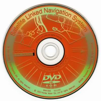 Acura TL TSX MDX RL Honda ACCORD Navigation Disc Disk 3.D0 Orange GPS Satellite 2014 Nav Maps 03 04 05 06