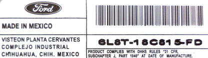 2003 - 2007 6L8T-18C815-FD FORD MERCURY Audiophile 6 CD Radio Player