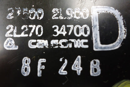 Infiniti I30 Climate Control A/C Unit 1998 1999