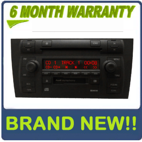 New Audi A8 S8 Radio Tape Player 6 CD Changer 2000 2001 2002 2003 2004 4D0-035-195-J