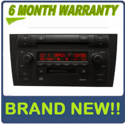 New Audi A8 S8 Radio Tape Player 6 CD Changer 2000 2001 2002 2003 2004 4D0-035-195-J