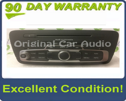 2015 - 2016 Audi A3 OEM Navigation Multimedia AM FM Radio SD Sim Card  CD Player