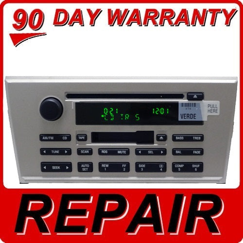 REPAIR YOUR 03 -10 FORD Lincoln Mercury Town Car LS Grand Marquis Radio Stereo AM FM Single CD Player