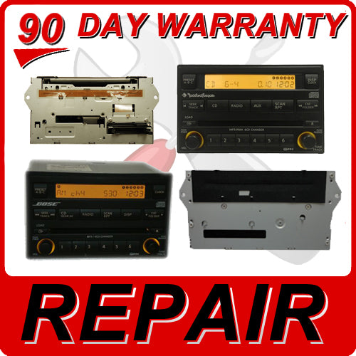 REPAIR NISSAN Armada Pathfinder Xterra Frontier 6 CD Changer Radio Disc FIX 05 06 07 08 09 2010 11