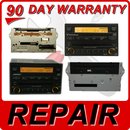 REPAIR NISSAN Armada Pathfinder Xterra Frontier 6 CD Changer Radio Disc FIX 05 06 07 08 09 2010 11