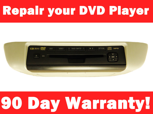 REPAIR FIX TOYOTA Sienna Highlander Venza OEM Overhead Entertainment DVD Player