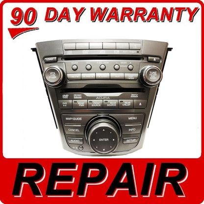 07 08 09 REPAIR YOUR ACURA MDX Radio Stereo Receiver Navigation HDD 6 Disc Changer CD DVD Player 2007 2008 2009