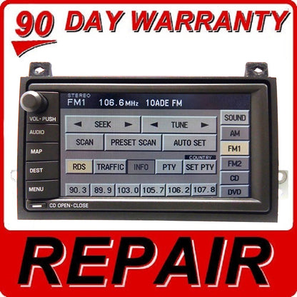 REPAIR Your 03 04 05 06 LINCOLN Aviator Navigator Town Car LS OEM Navigation Radio Stereo CD Player