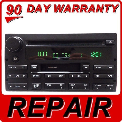 REPAIR YOUR 03 -10 FORD Lincoln Mercury Town Car LS Grand Marquis Radio Stereo AM FM Single CD Player