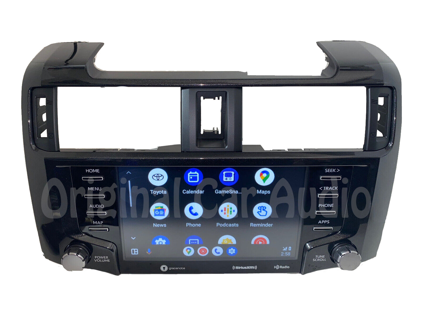 2019 - 2024 Toyota 4Runner Apple Car Play Android Auto Multi Media Bluetooth HD Radio Receiver