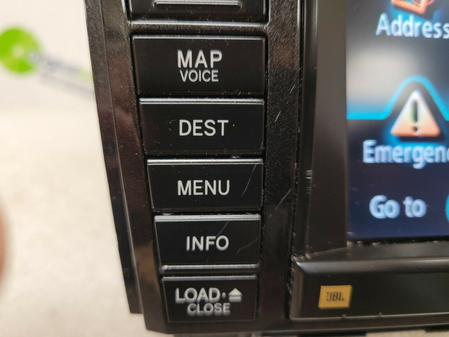 2007 -2009 Toyota Sequoia Tundra OEM JBL Navigation Radio CD Player E7013 Blemished