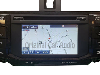2014 - 2018 Toyota 4Runner OEM JBL Gracenote GPS Navigation Multimedia Bluetooth HD Radio Receiver