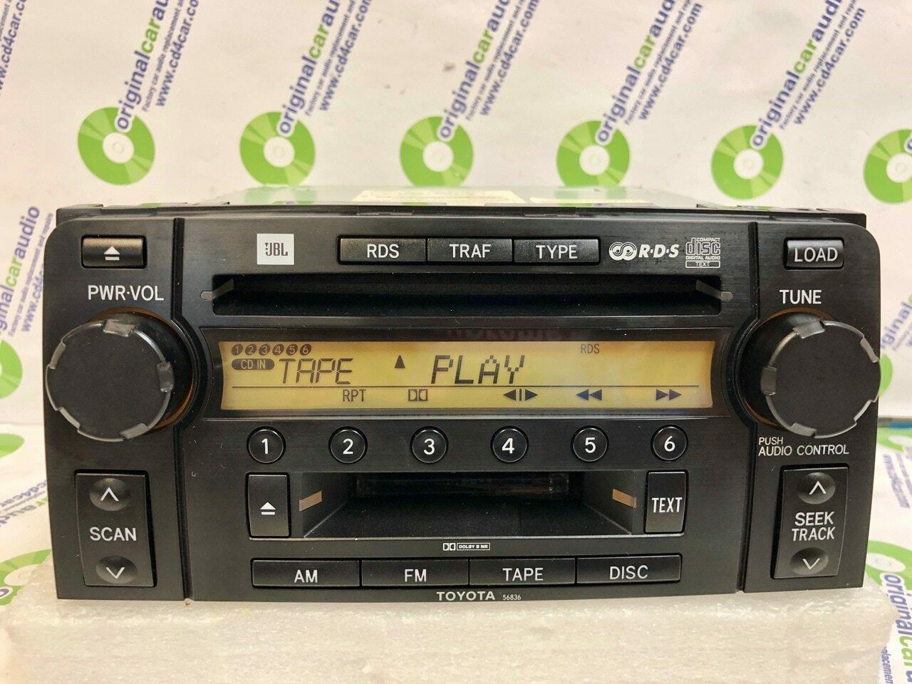 2003-2009 OEM Toyota 4Runner JBL Radio Tape Player 6 Disc CD Changer