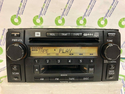2003-2009 OEM Toyota 4Runner JBL Radio Tape Player 6 Disc CD Changer