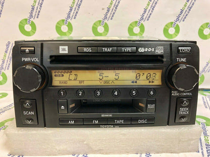 2003-2009 OEM Toyota 4Runner JBL Radio Tape Player 6 Disc CD Changer