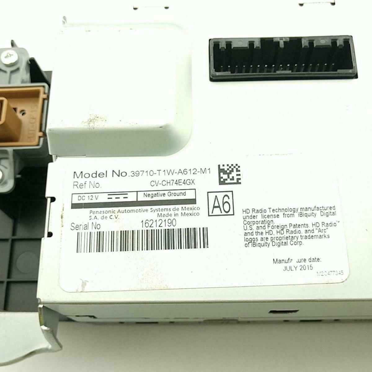 Honda CR-V 15 16 Information Display Screen OEM