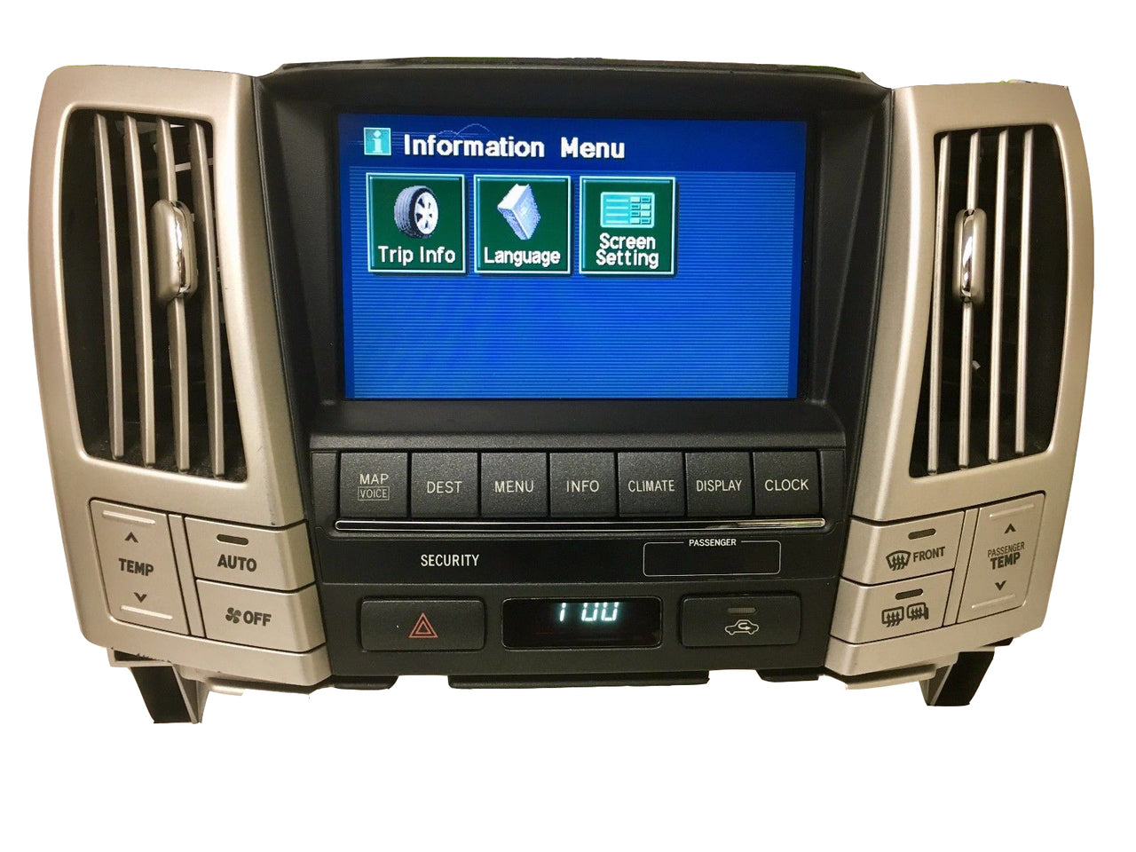 REPAIR 2006 Lexus RX400H RX330 OEM Navigation Information Display REPAIR SERVICE ONLY