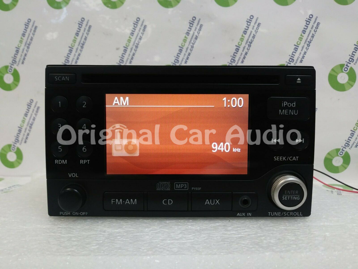 2009-2012 Nissan Sentra OEM IPOD Radio CD Player AM FM Aux 28185 ZT50B