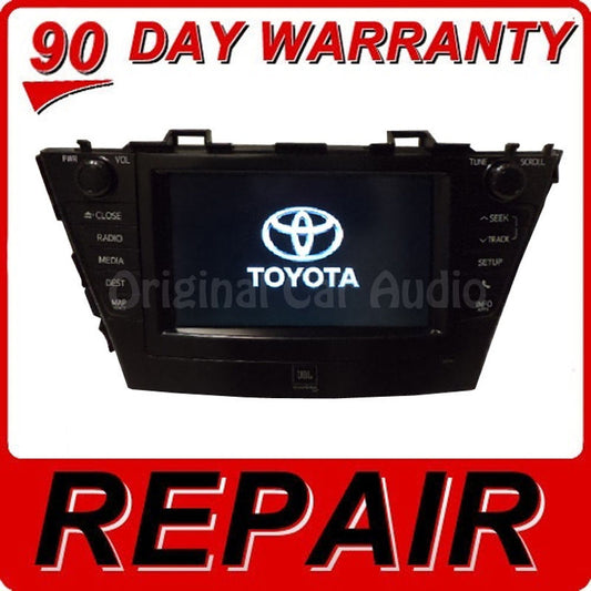 REPAIR YOUR 2014 Prius Toyota JBL Radio Navigation E7034 CD Receiver Tuner OEM