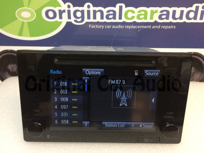 Repair Service  2015  2016 Toyota Sienna OEM Navigation Touch Screen Radio Repair 86100-08031, 86100-08032, 86100-08061, 510026, 510157