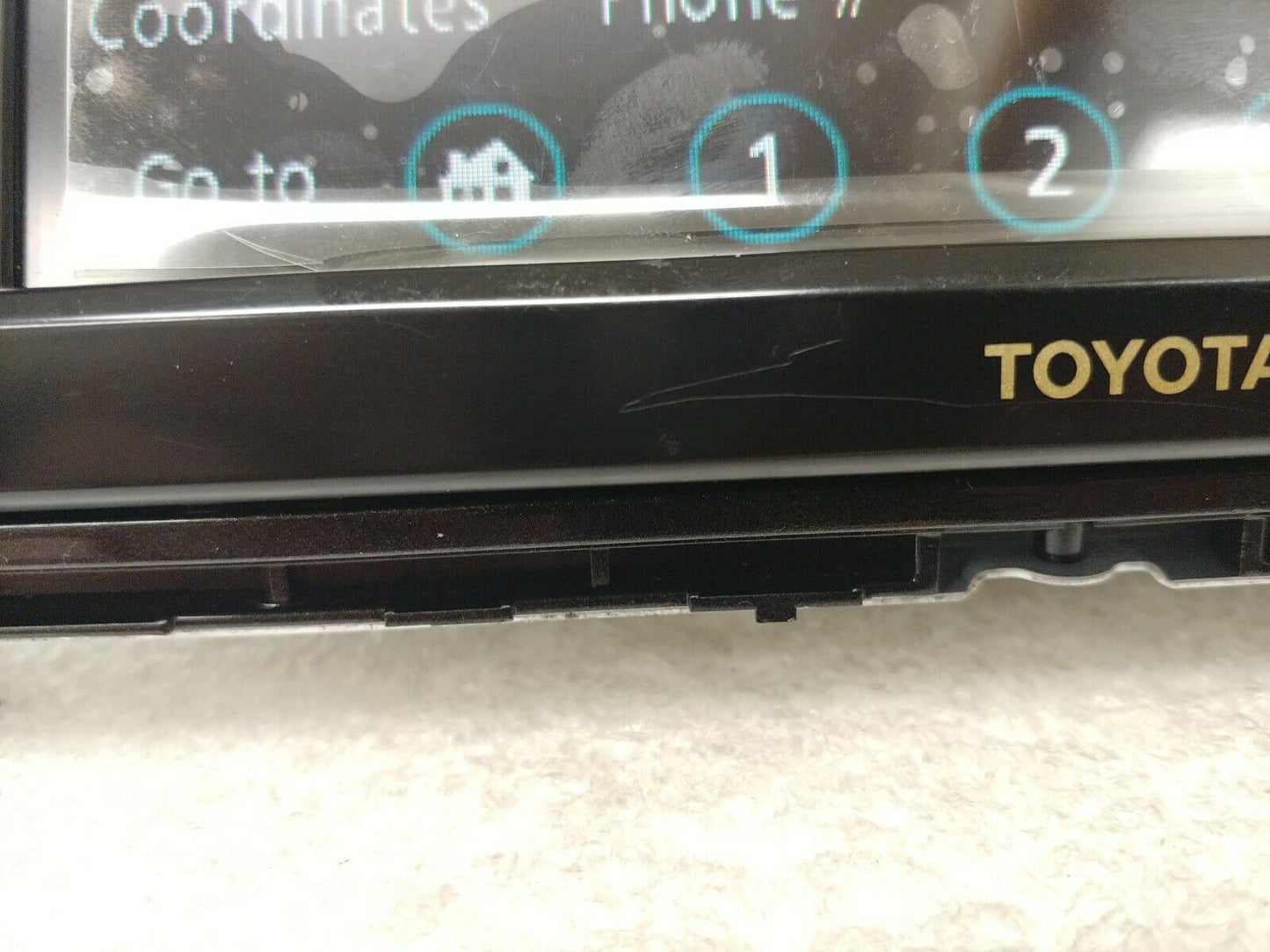 Refurbished 2007 -2009 Toyota Sequoia Tundra OEM JBL Navigation Radio CD Player E7013 Blemished
