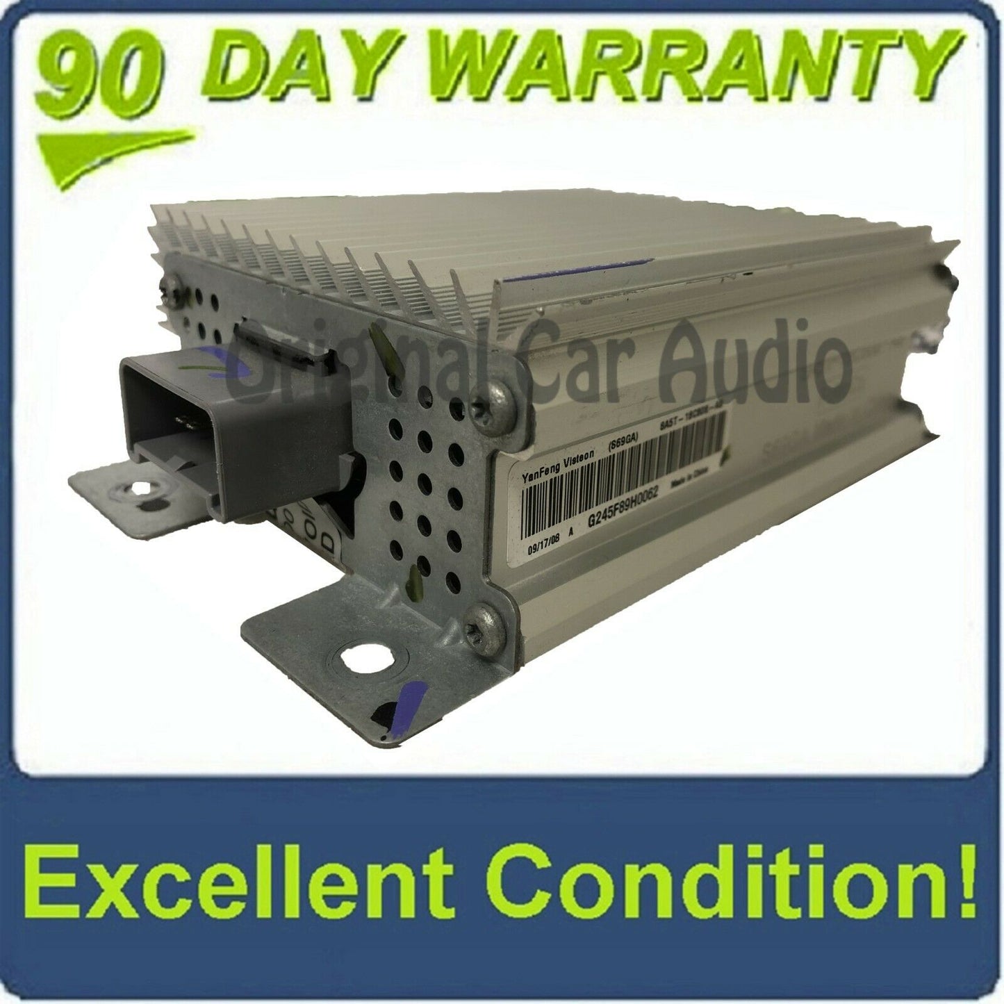 2009 - 2012 Ford Lincoln Edge Escape F150 OEM Subwoofer Audio Amplifier Amp