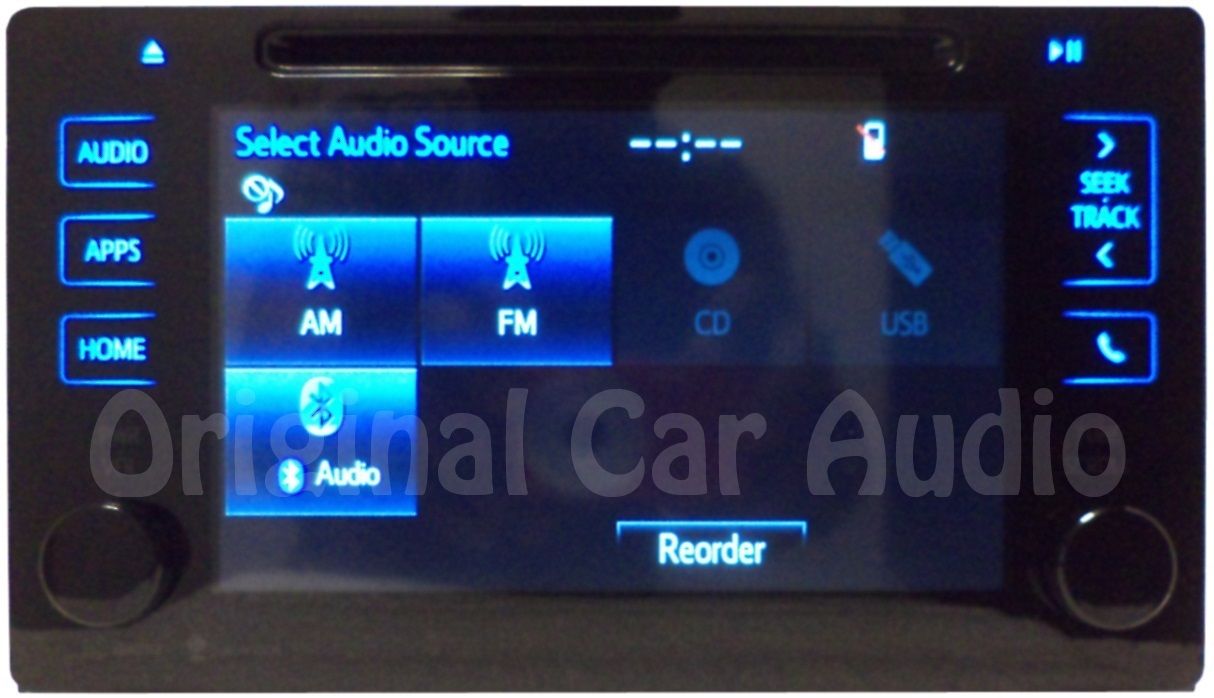 REPAIR SERVICE ONLY 2015 Toyota SIENNA OEM Touch Screen CD Player Stereo Non-Nav