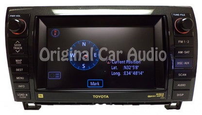 E7013 TOYOTA Tundra Sequoia JBL Navigation GPS CD player