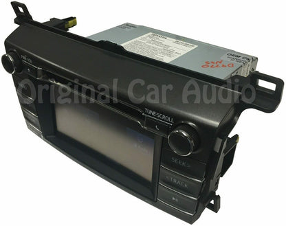 Refurbished 2013 2014 2015 2016 2017 Toyota OEM Gracenote AM FM HD Radio Bluetooth CD Player Receiver 100326, 100325