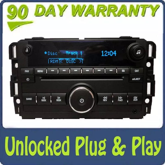 Unlocked Chevrolet GMC Buick Radio MP3 CD Player AUX OEM