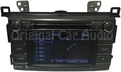 Refurbished 2013 - 2017 Toyota OEM Gracenote AM FM HD Radio Bluetooth CD Player Receiver 100326, 100325 Blemished