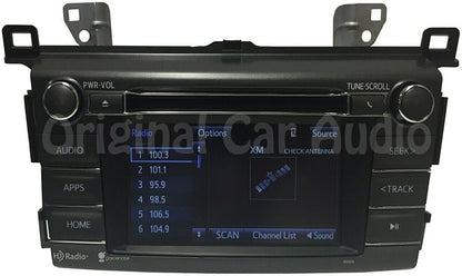 Refurbished 2013 2014 2015 2016 2017 Toyota OEM Gracenote AM FM HD Radio Bluetooth CD Player Receiver 100326, 100325