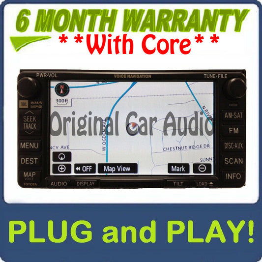 E7007 Toyota Sienna Navigation System GPS Radio