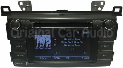 Refurbished 2013 - 2017 Toyota OEM Gracenote AM FM HD Radio Bluetooth CD Player Receiver 100326, 100325 Blemished