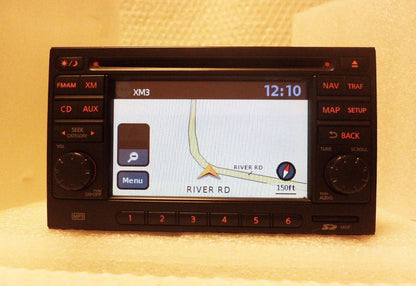2013 - 2014 NISSAN Navigation GPS AM FM SAT Radio Stereo LCD Display Screen Monitor Mp3 CD Player