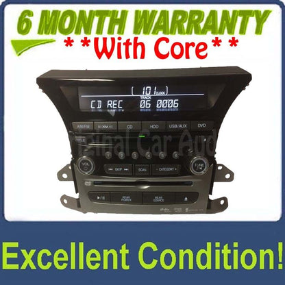 2013 - 2015 Honda Pilot OEM DVD Navigation AM FM Radio CD Player 2TV0