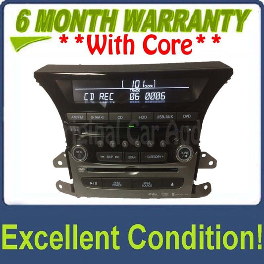 2013 - 2015 Honda Pilot OEM DVD Navigation AM FM Radio CD Player 2TV0