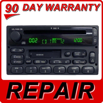 REPAIR YOUR RADIO 98 99 2000 01 02 03 04 05 Ford Lincoln Mercury RDS Radio CD player Fo102