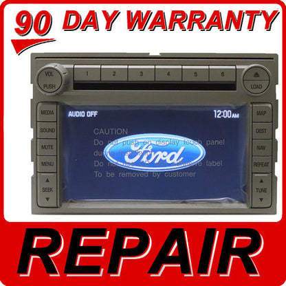 FORD LINCOLN MERCURY Navigation GPS Radio REPAIR ONLY Fix Service 06 07 08 09 10
