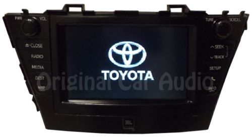 REPAIR YOUR 2014 Prius Toyota JBL Radio Navigation E7034 CD Receiver Tuner OEM