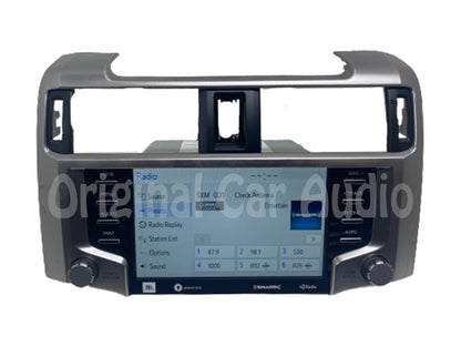2020 - 2022 TOYOTA 4RUNNER OEM JBL GRACENOTE AM FM HD SXM RADIO DISPLAY RECEIVER