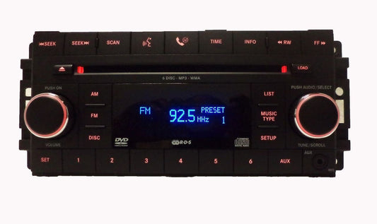 2008 2009 2010 2011 Volkswagen Routan OEM Stereo Radio DVD 6 Disc Changer MP3 AUX