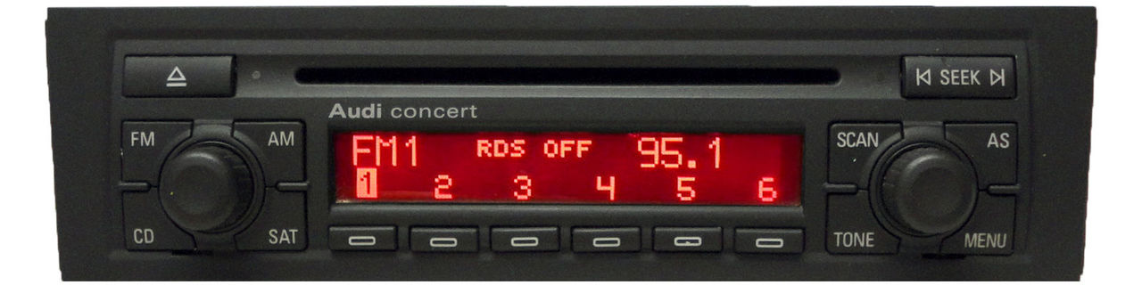 06 07 08 Audi A3 Radio XM Sirius Satellite CD Disc Player Changer 8P0035186F