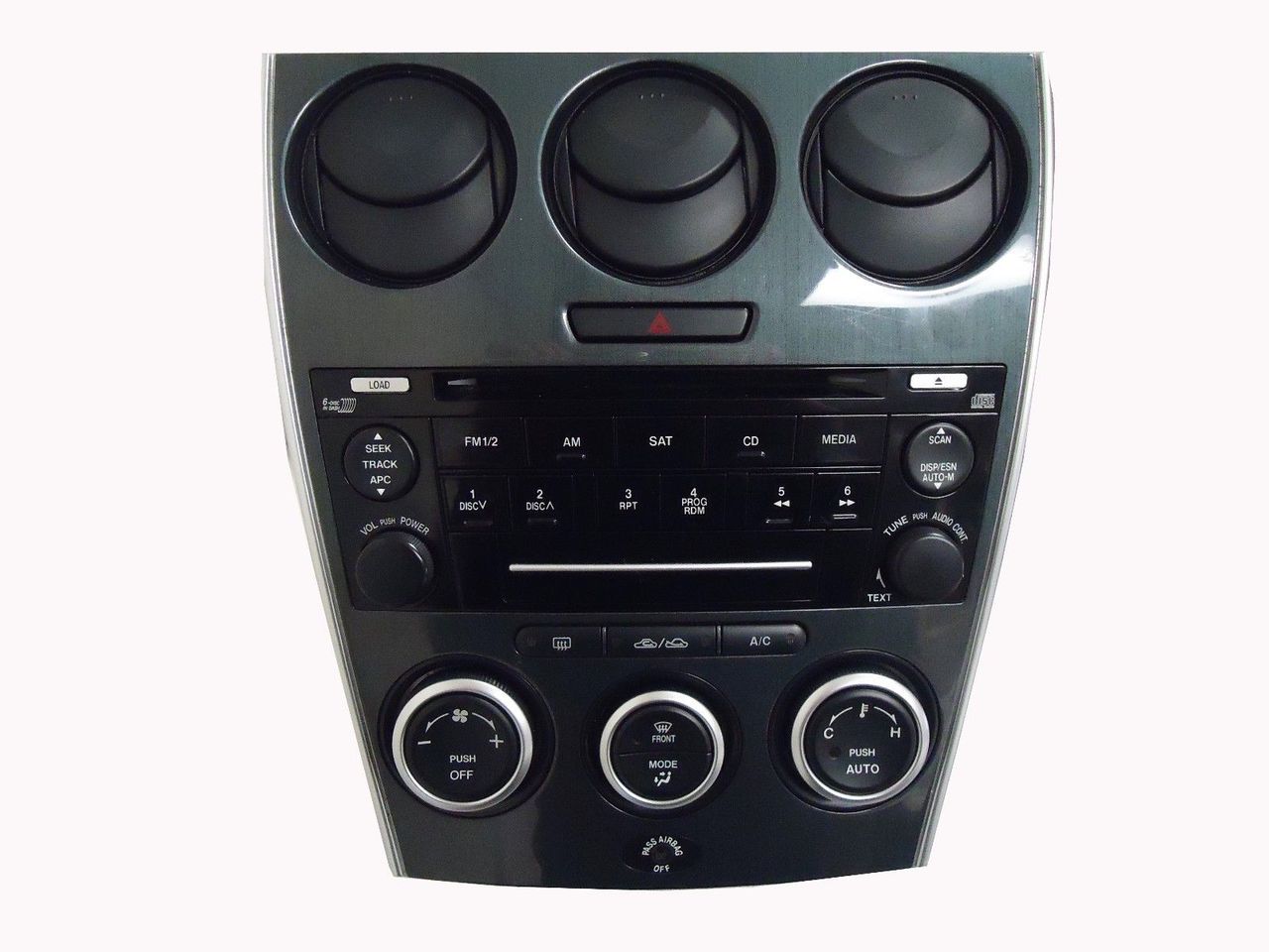 2006 - 2008 Mazda 6 OEM Factory Stereo AM FM SAT Radio 6 Disc Changer CD Player