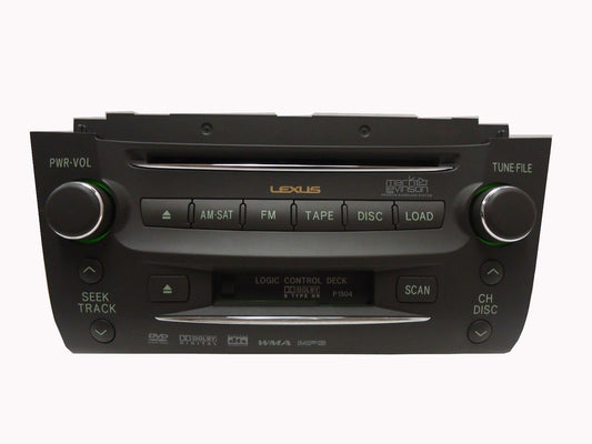 2007 LEXUS OEM Mark Levinson Stereo SAT Radio Tape Cassette CD Player P1504