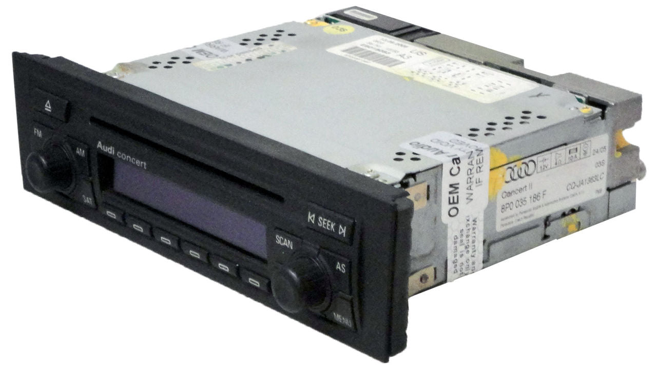 06 07 08 Audi A3 Radio XM Sirius Satellite CD Disc Player Changer 8P0035186F