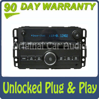 UNLOCKED BUICK Enclave Radio Stereo MP3 6 CD Player