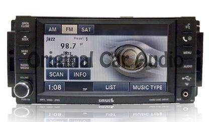 2007 2008 2009 2010 Chrysler Jeep Dodge Low-Speed REN MyGig SAT AUX Radio CD DVD Player