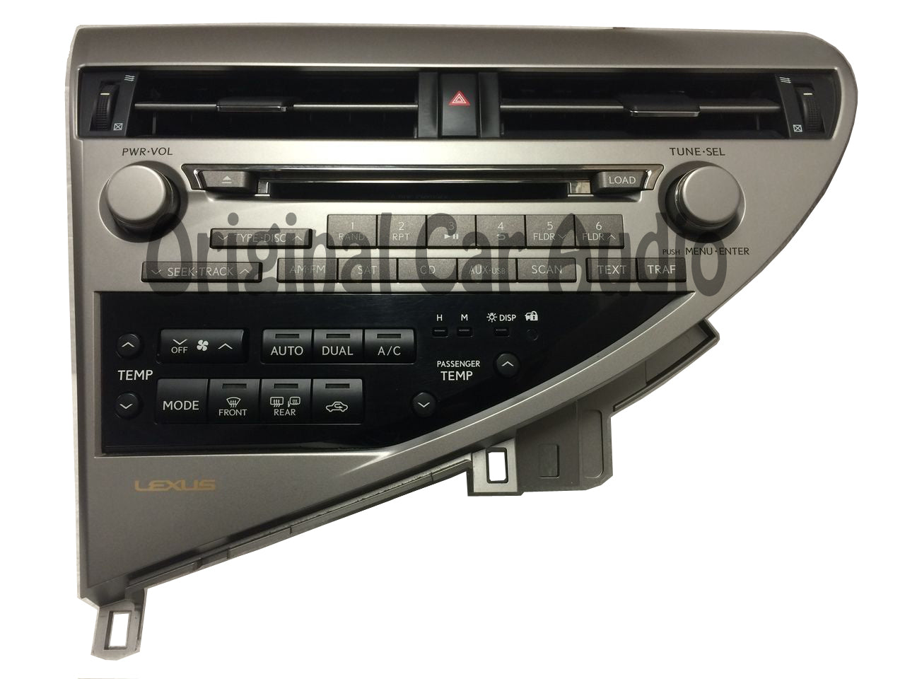 Refurbished 2010 - 2011 Lexus RX350 RX450H Navigation Radio 6 CD Player 86120-0E280